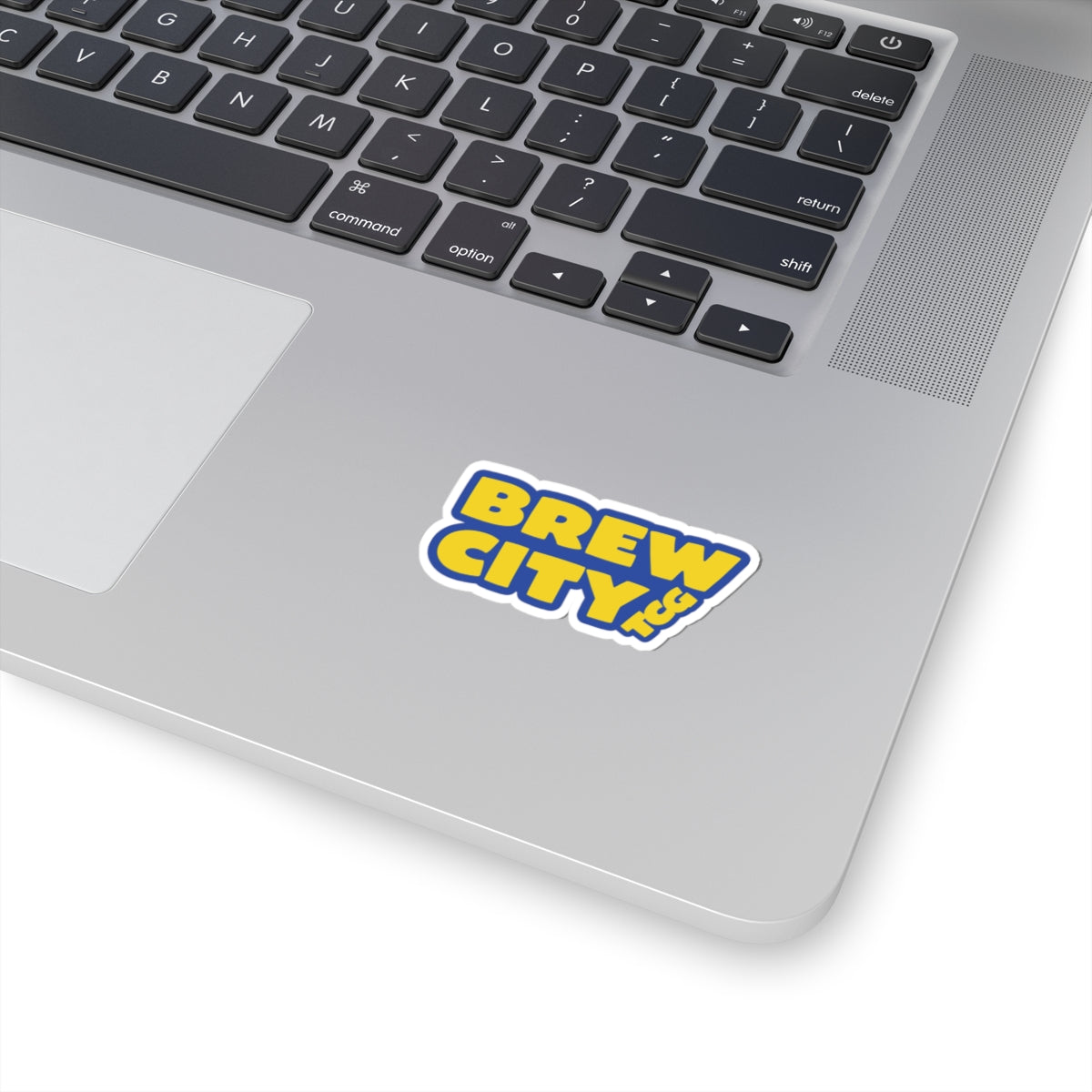 BrewCity REFRESHED LOGO: Kiss-Cut Stickers - Fun, Durable Stickers for Personalizing Laptops & Water Bottles