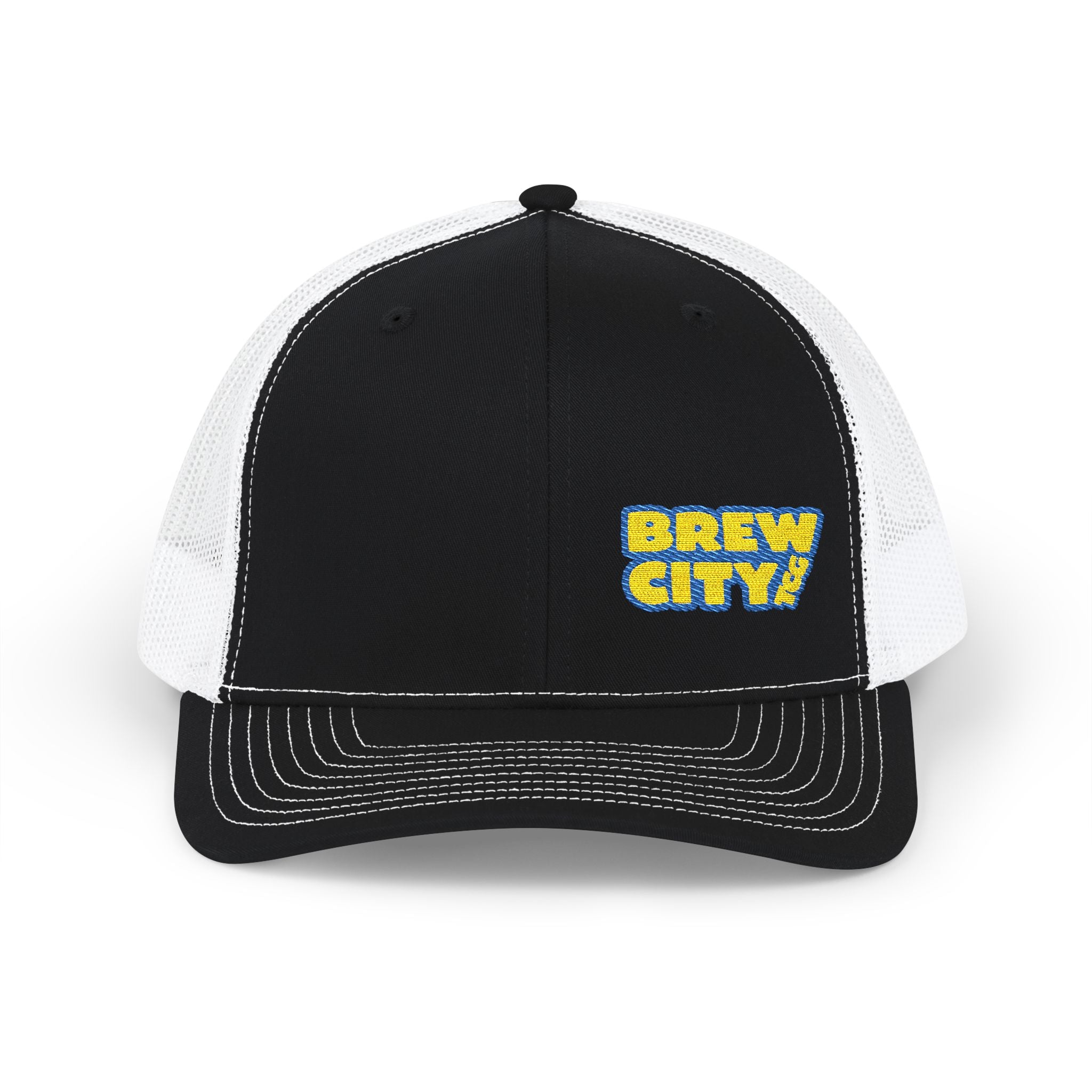 Brew City Snapback Trucker Cap - Stylish, Comfortable Hat for Outdoor Adventures, Casual Wear, Gifts, Festivals, Sports