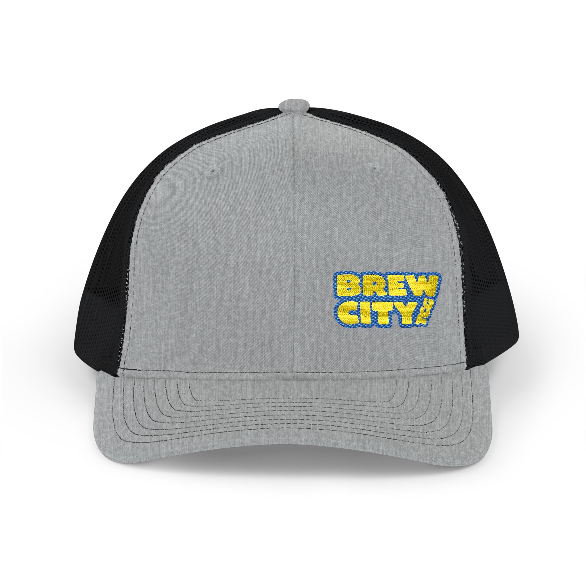 Brew City Snapback Trucker Cap - Stylish, Comfortable Hat for Outdoor Adventures, Casual Wear, Gifts, Festivals, Sports