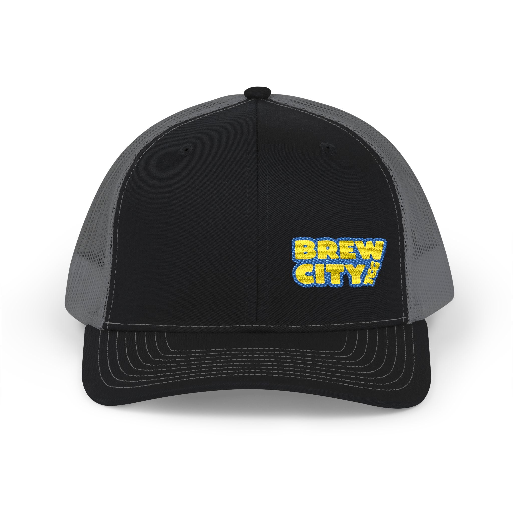 Brew City Snapback Trucker Cap - Stylish, Comfortable Hat for Outdoor Adventures, Casual Wear, Gifts, Festivals, Sports