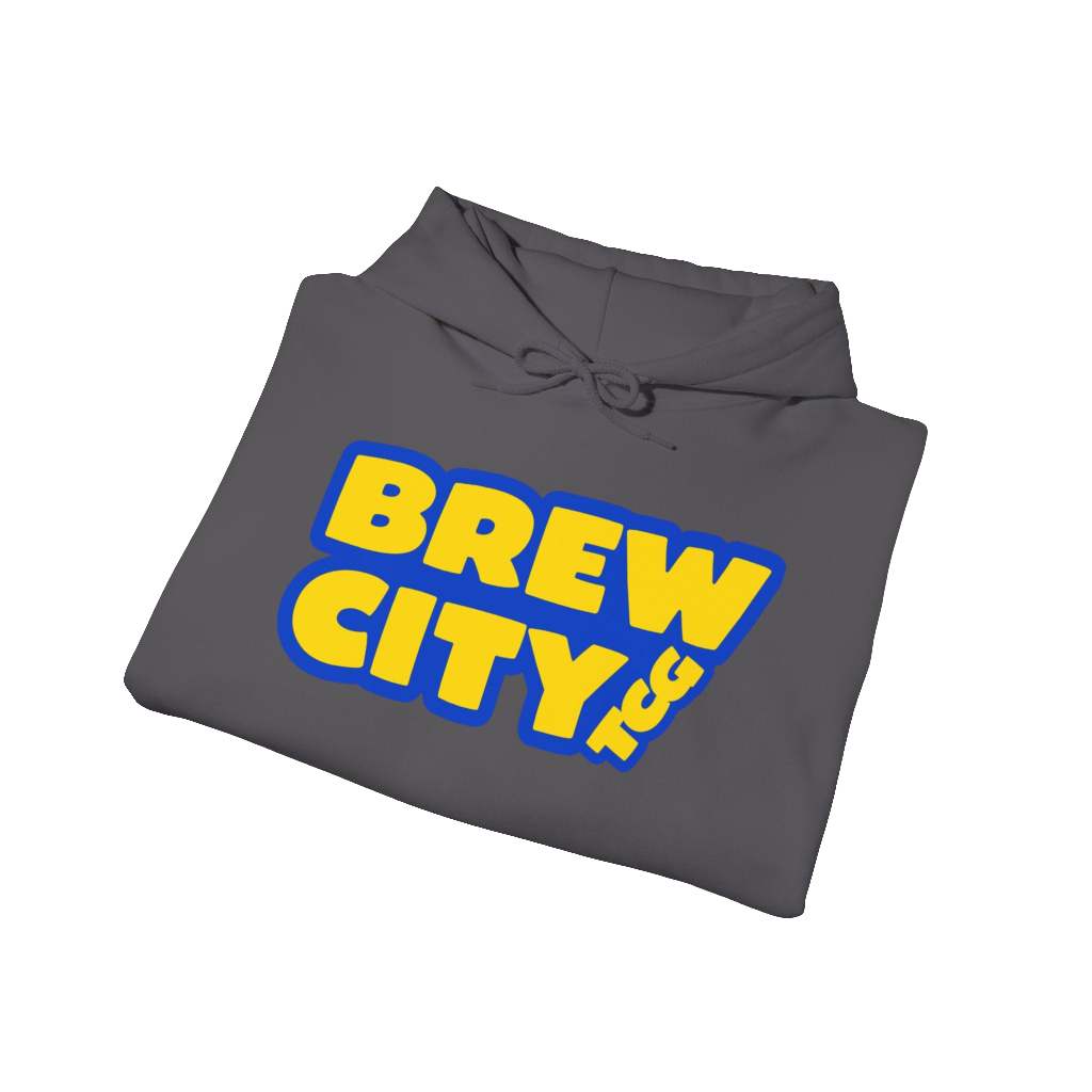 BREWCITY_TCG NEW LOGO HOODIE: Unisex Heavy Blend Hoodie - Cozy & Stylish Sweatshirt for Everyday Wear (New design July 2025)