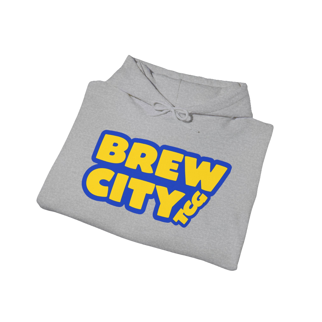 BREWCITY_TCG NEW LOGO HOODIE: Unisex Heavy Blend Hoodie - Cozy & Stylish Sweatshirt for Everyday Wear (New design July 2025)