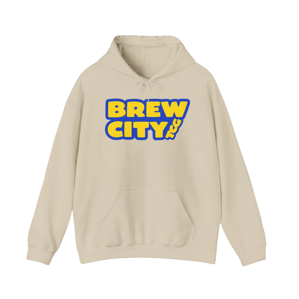 BREWCITY_TCG NEW LOGO HOODIE: Unisex Heavy Blend Hoodie - Cozy & Stylish Sweatshirt for Everyday Wear (New design July 2025)