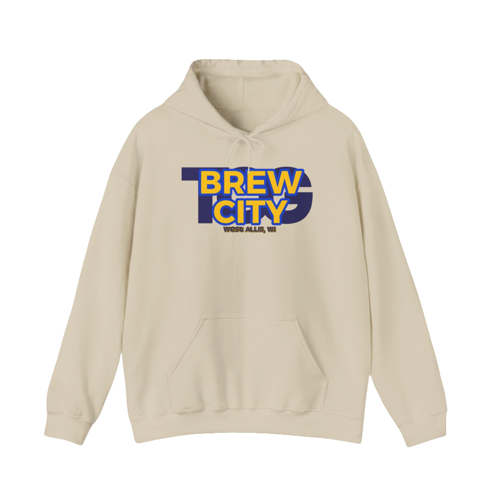 BREWCITY_TCG OG LOGO HOODIE: Unisex Heavy Blend Hoodies from Gildan