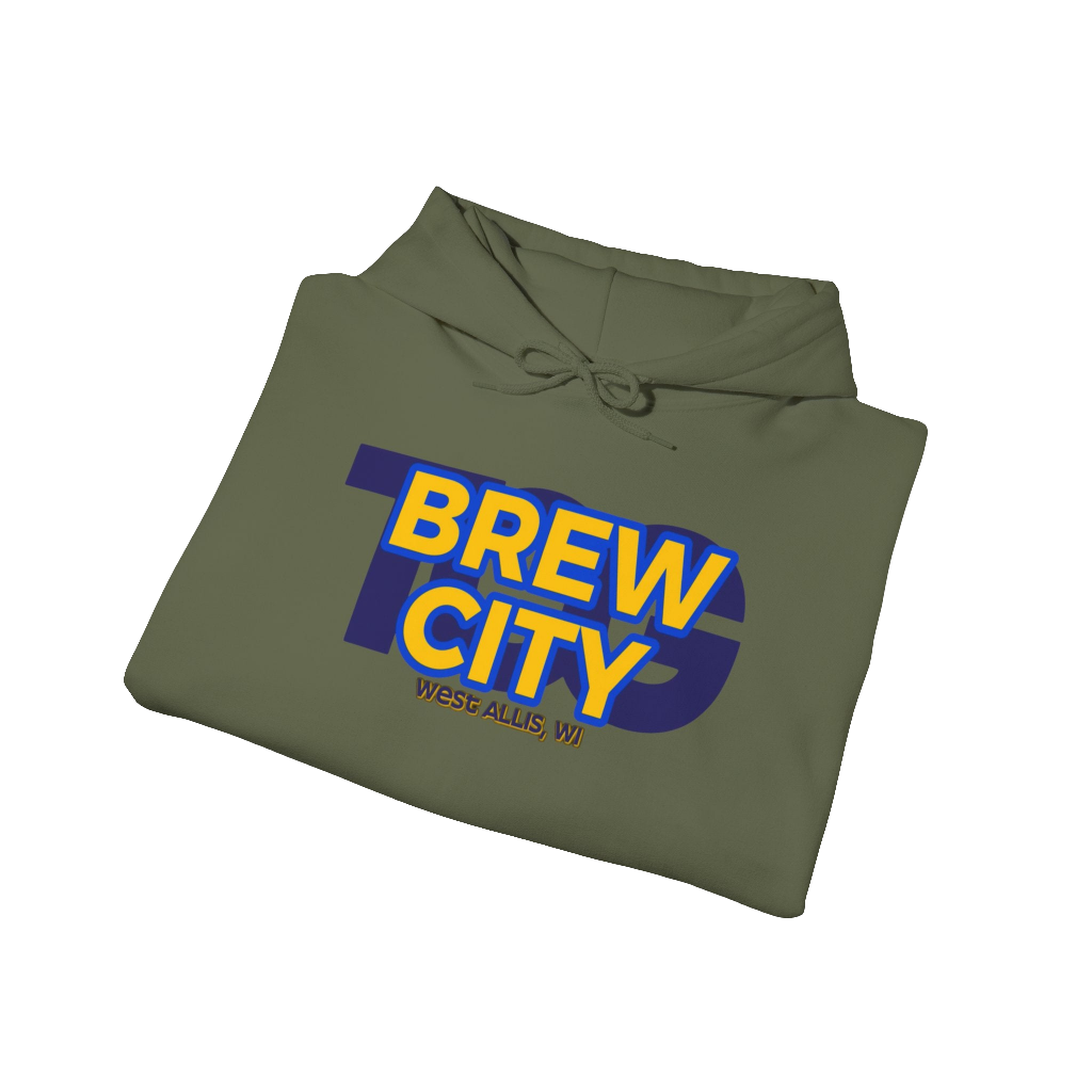 BREWCITY_TCG OG LOGO HOODIE: Unisex Heavy Blend Hoodies from Gildan