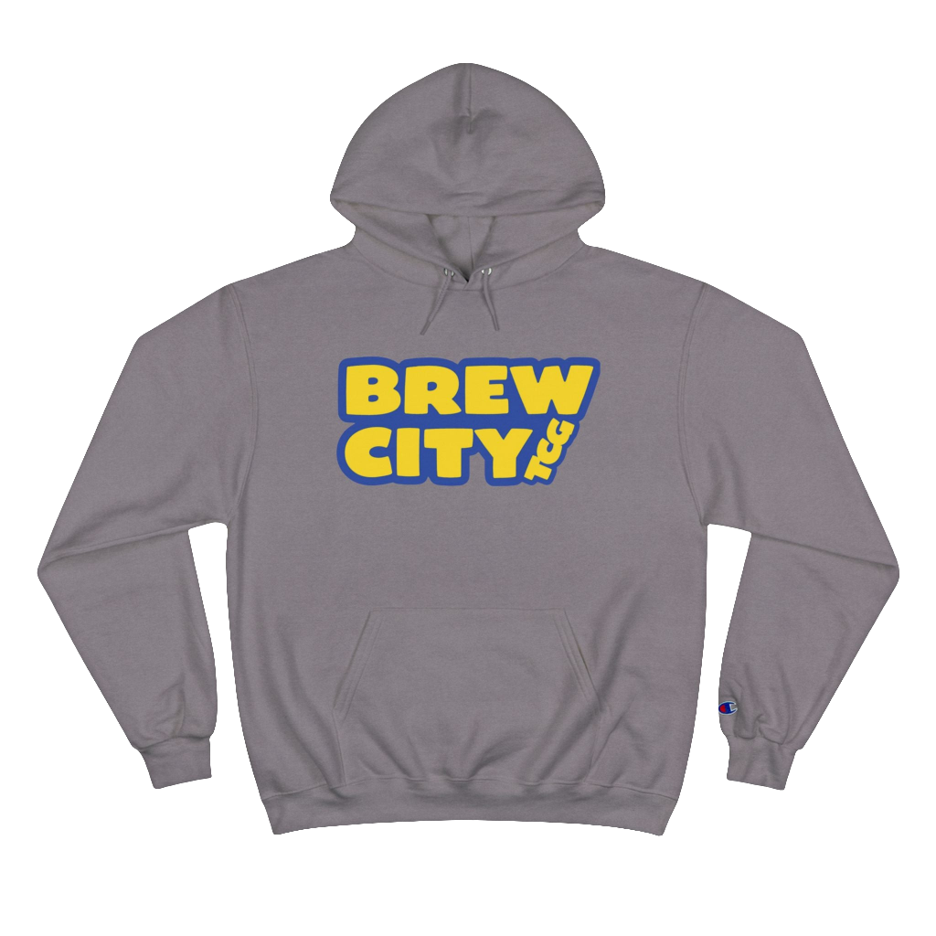BREWCITY_TCG NEW LOGO Champion Hoodie (Higher quality and warmer) - Cozy Apparel.
