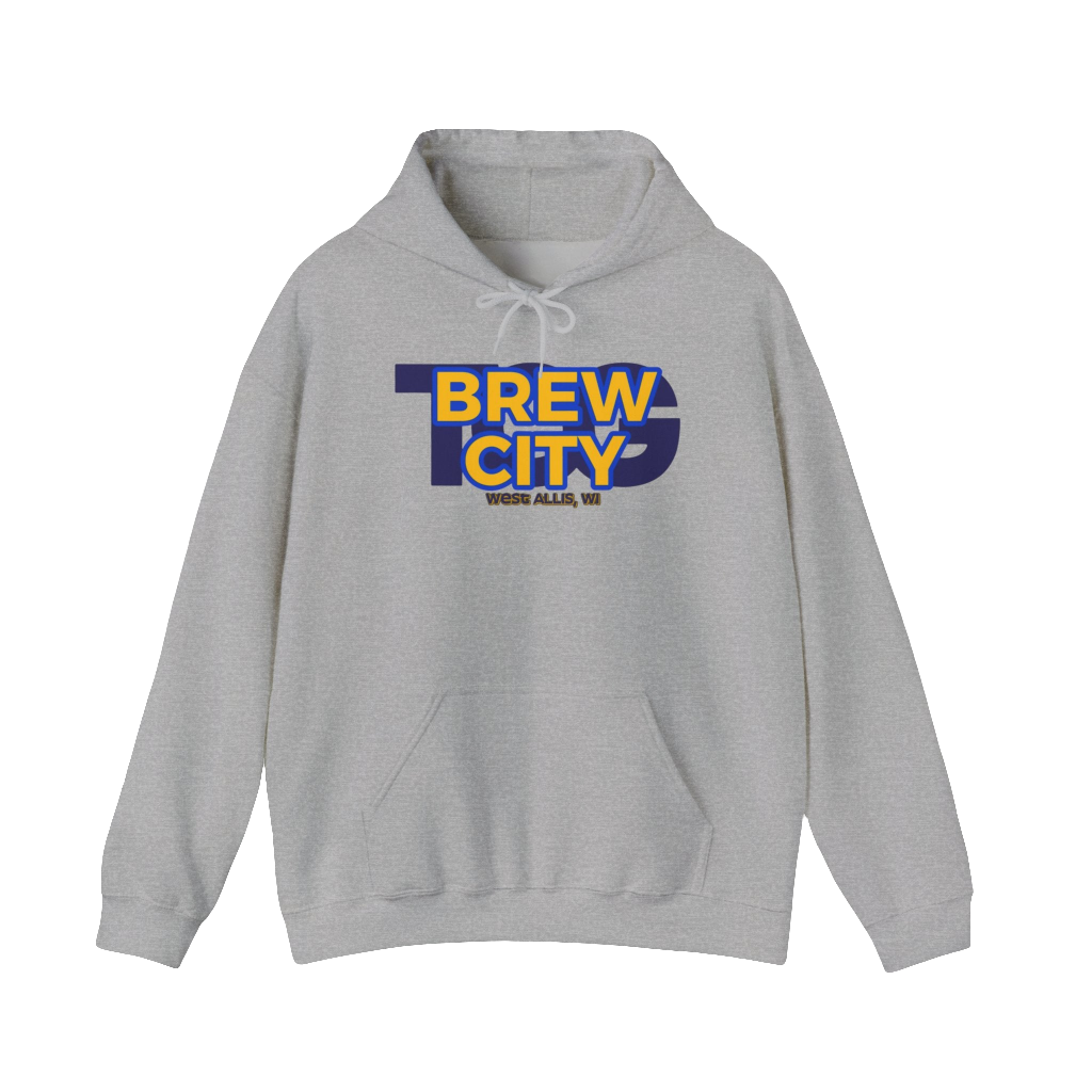 BREWCITY_TCG OG LOGO HOODIE: Unisex Heavy Blend Hoodies from Gildan