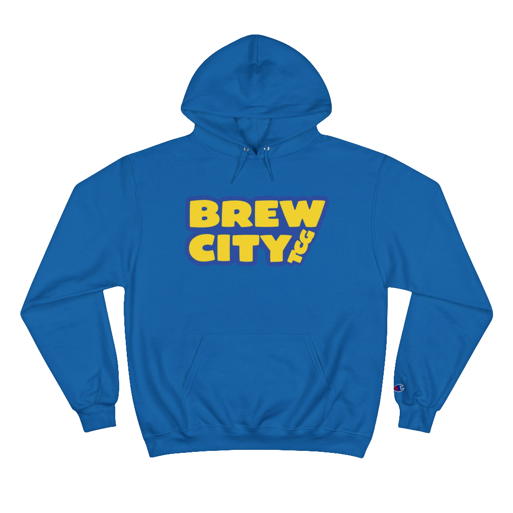 BREWCITY_TCG NEW LOGO Champion Hoodie (Higher quality and warmer) - Cozy Apparel.
