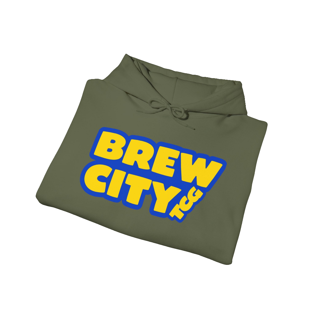BREWCITY_TCG NEW LOGO HOODIE: Unisex Heavy Blend Hoodie - Cozy & Stylish Sweatshirt for Everyday Wear (New design July 2025)