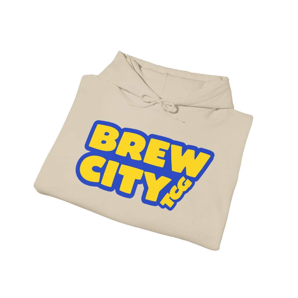 BREWCITY_TCG NEW LOGO HOODIE: Unisex Heavy Blend Hoodie - Cozy & Stylish Sweatshirt for Everyday Wear (New design July 2025)