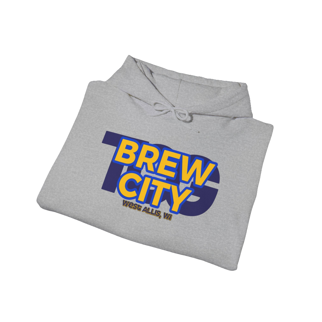 BREWCITY_TCG OG LOGO HOODIE: Unisex Heavy Blend Hoodies from Gildan