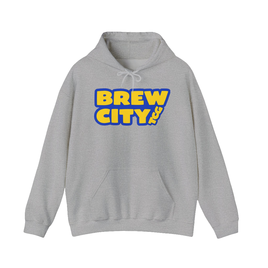 BREWCITY_TCG NEW LOGO HOODIE: Unisex Heavy Blend Hoodie - Cozy & Stylish Sweatshirt for Everyday Wear (New design July 2025)
